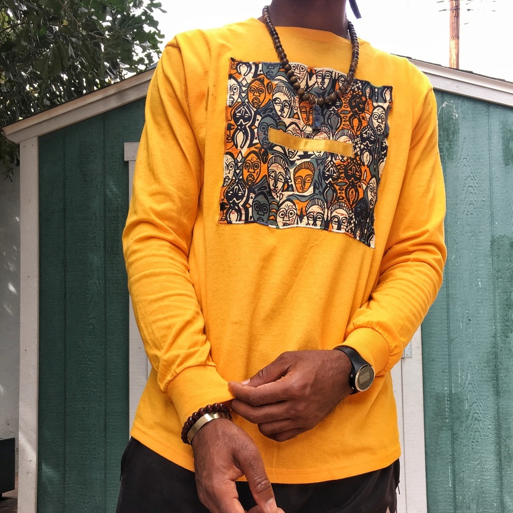 African inspired Long-sleeve